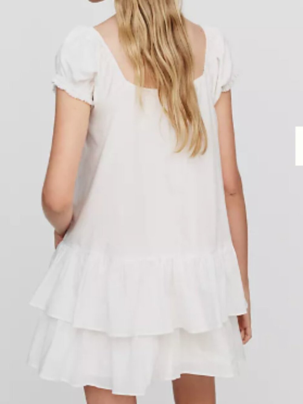 Sabrina Dress - White - NWT 100% cotton - Picture 5 of 6